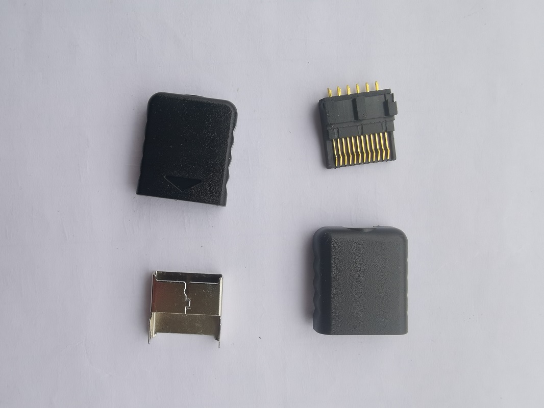 Composite Rca Cable - Full 12Pins Connect Port Socket Interface