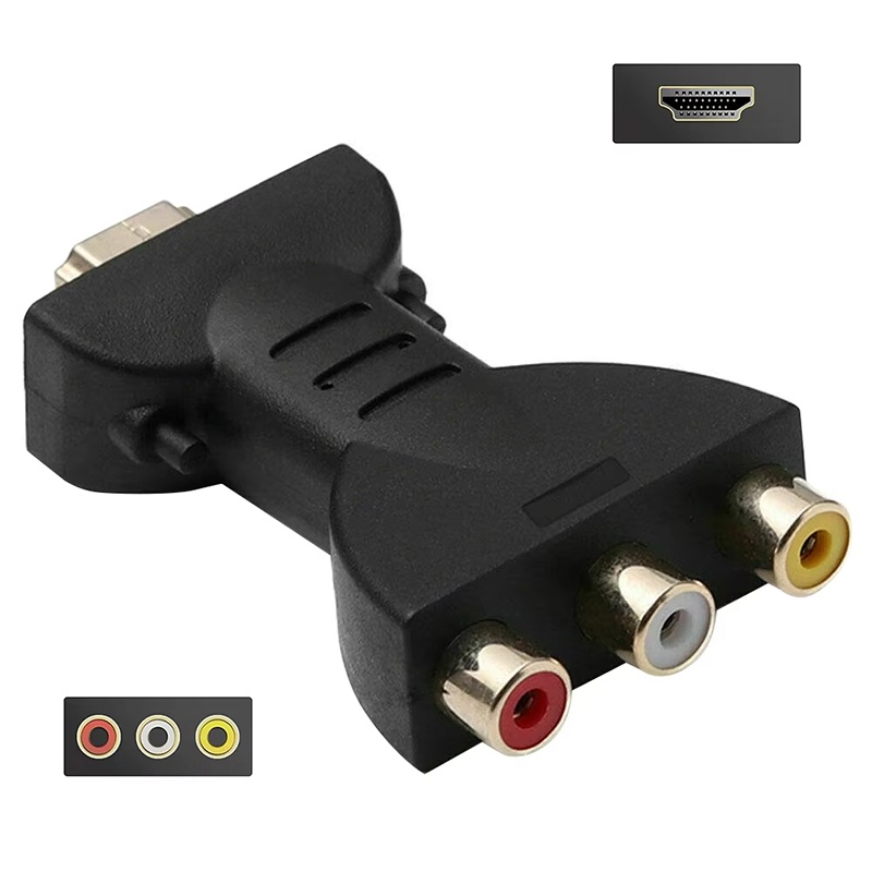 Composite Rca Cable - AV To HDTV Composite Adapter 3