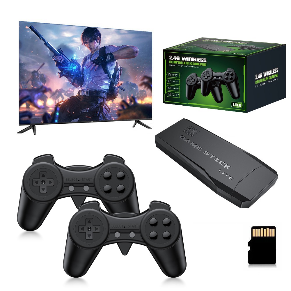Retro Gaming Best Console - Portable 4K Retro Game Stick Console