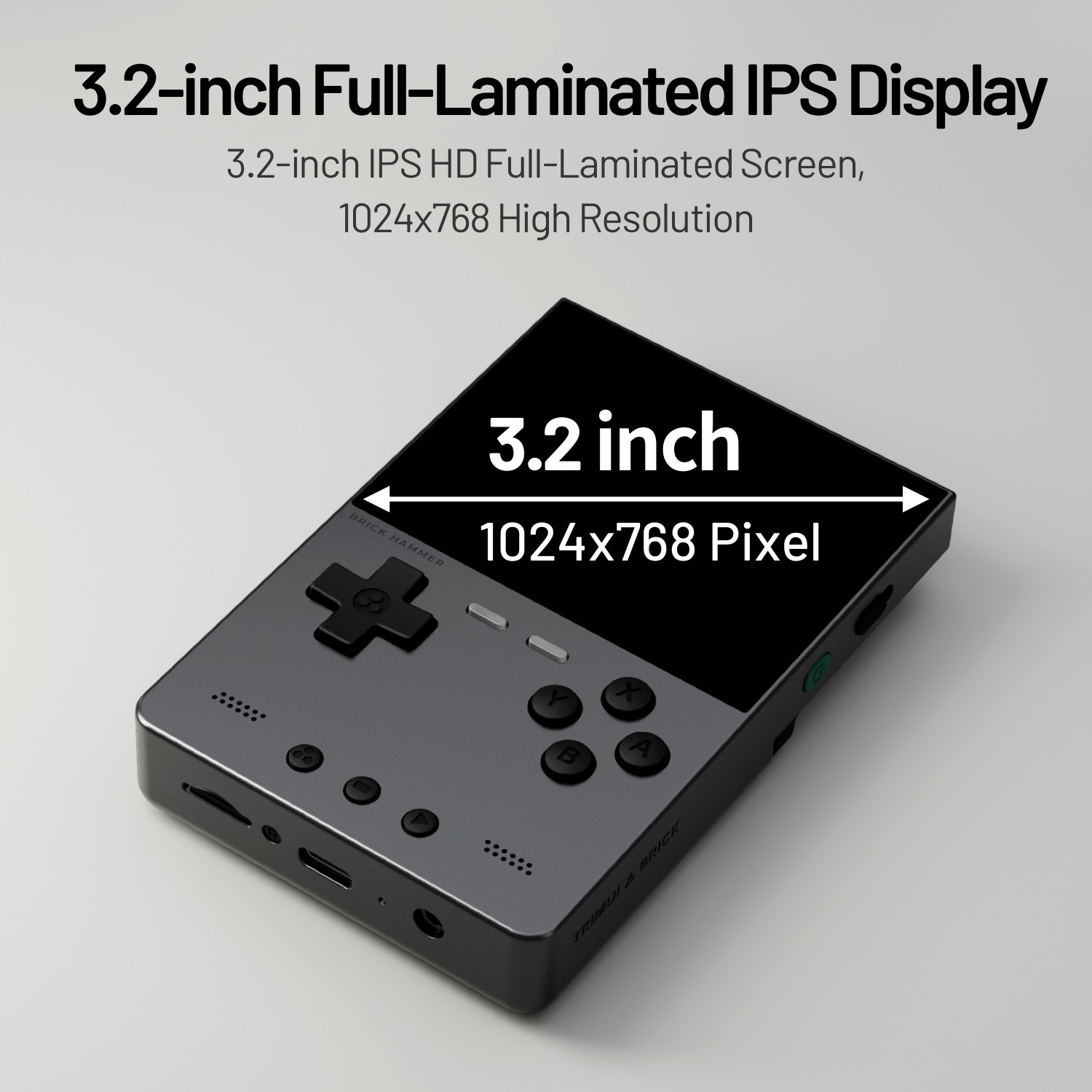 TRIMUI BRICK Hammer Mini Metal - Retro Gaming Handheld Best ulasan dan harga