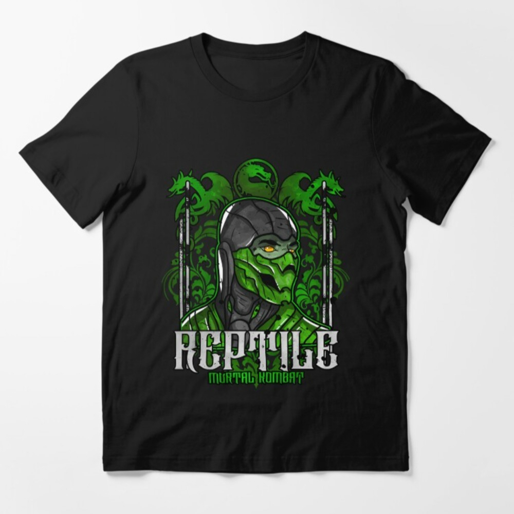 Mortal Kombat Reptile Portrait - Retro Gaming Style ulasan dan harga