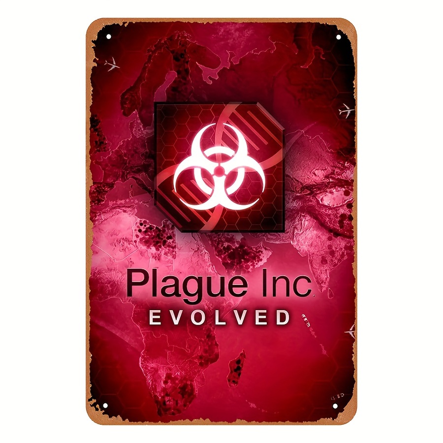 Vintage Style Plague Inc Evolv - Retro Gaming Style ulasan dan harga