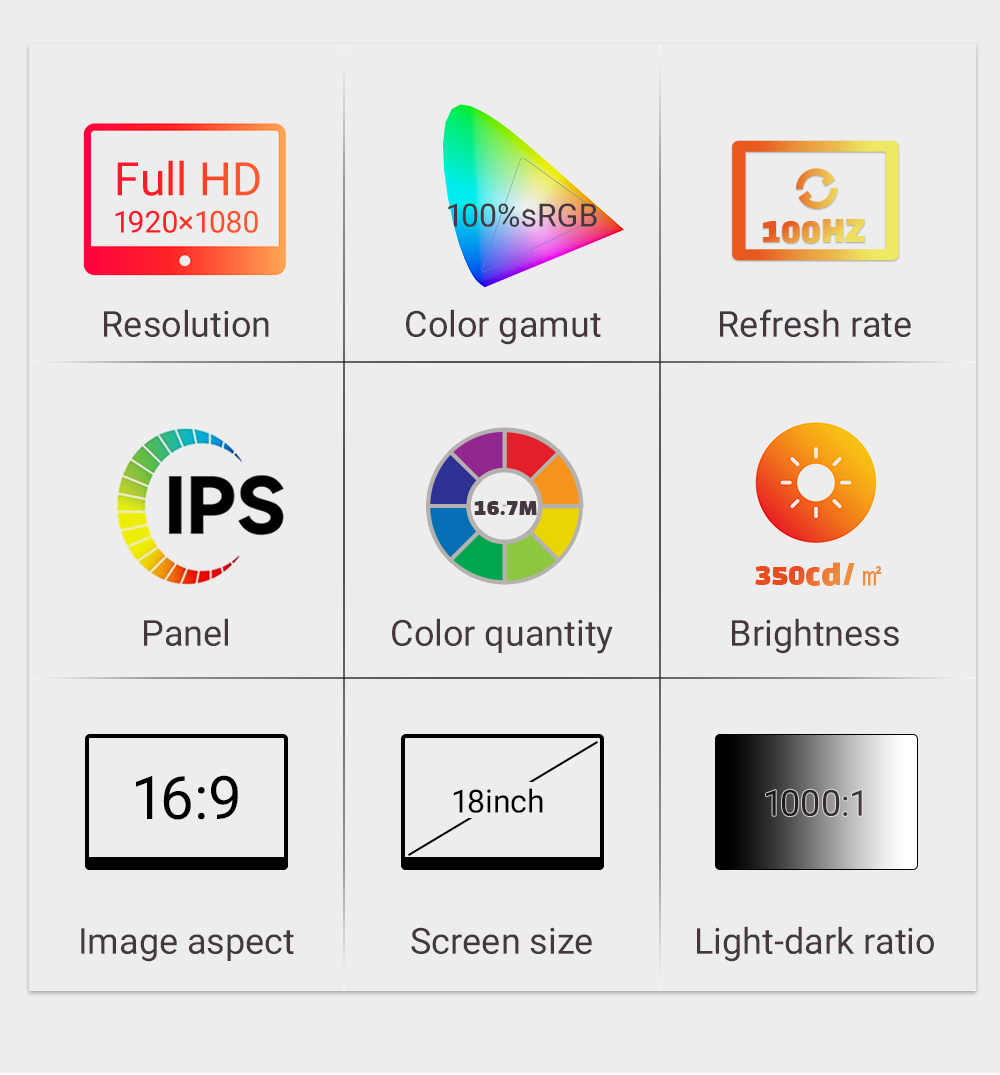 ZSUS 18-Inch 1080P 100Hz 100%s - Retro Gaming Monitor ulasan dan harga