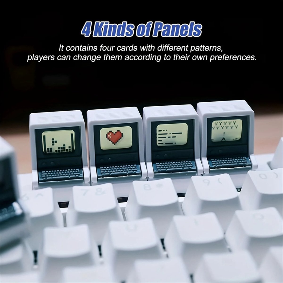 Magnetic Retro Backlit Keycap  - Retro Gaming Keycaps ulasan dan harga