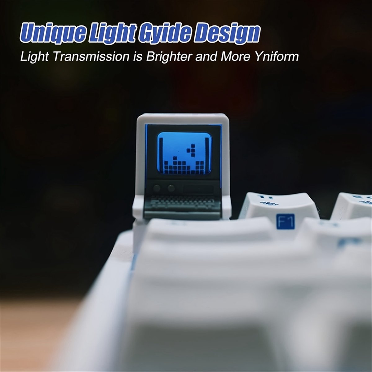 Magnetic Retro Backlit Keycap  - Retro Gaming Keycaps ulasan dan harga