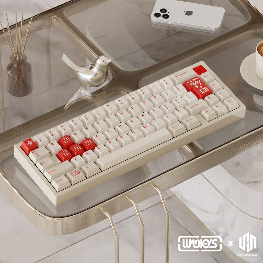 Lumokeys Retro OG Keycap Set P - Retro Gaming Keycaps ulasan dan harga