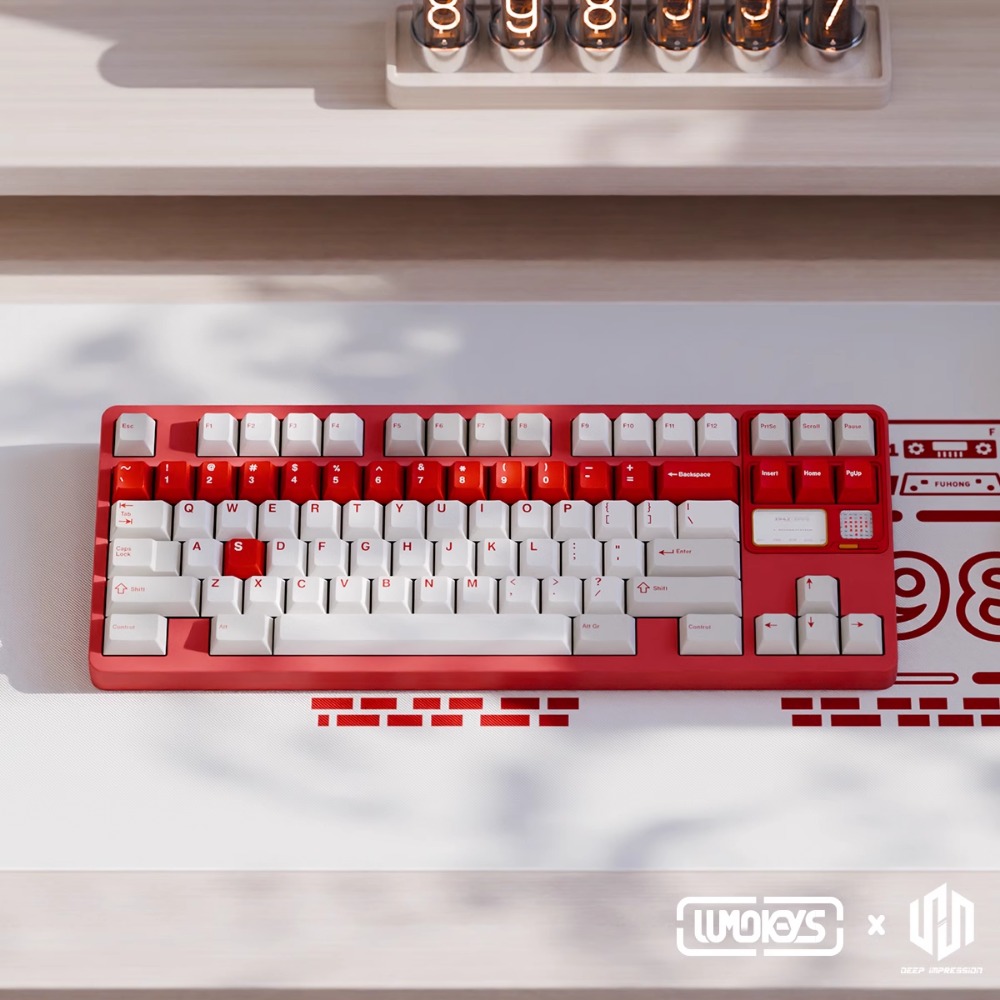 Lumokeys Retro OG Keycap Set P - Retro Gaming Keycaps ulasan dan harga