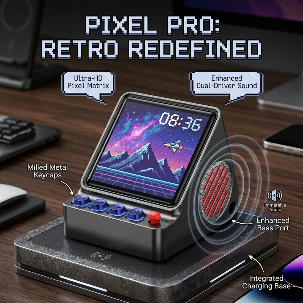 Programmable LED Pixel Art Dis - Retro Gaming Corps ulasan dan harga