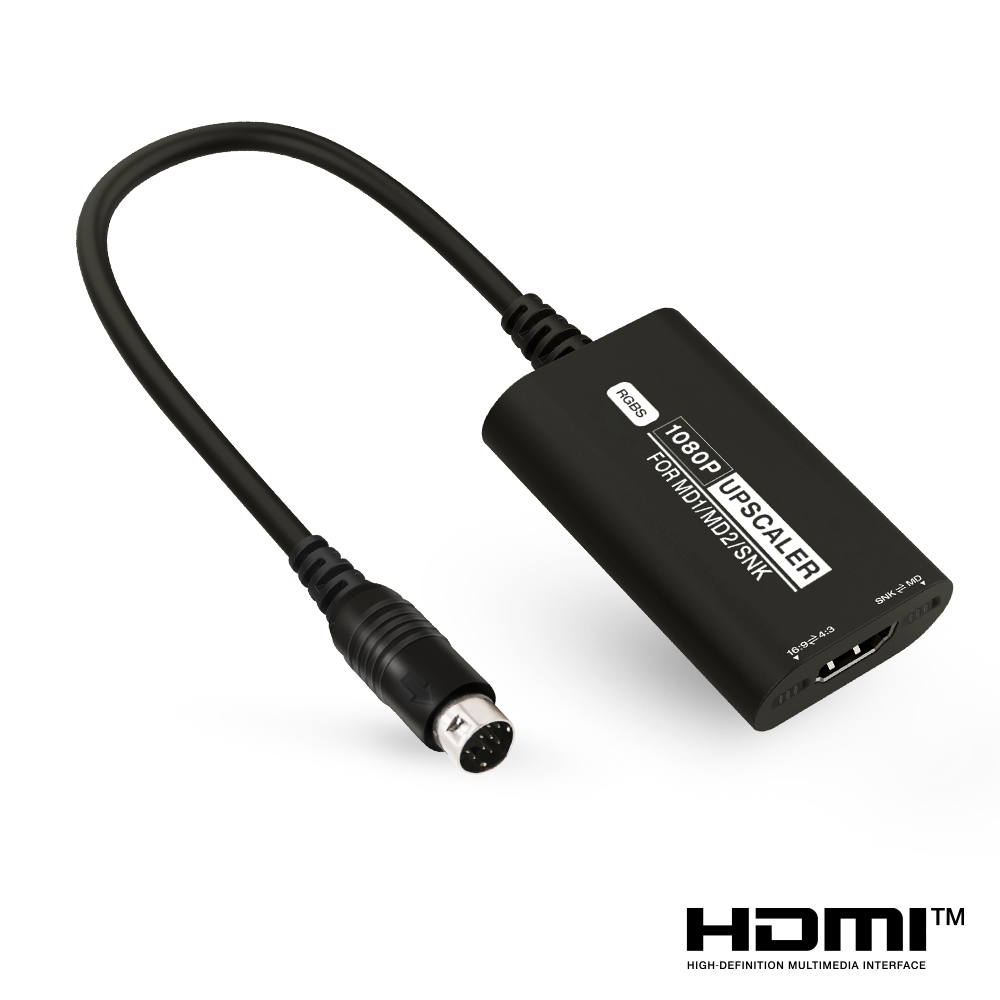 RGBS Upscaler For SEGA MD1 MD2 - Retro Gaming Hard Drive ulasan dan harga