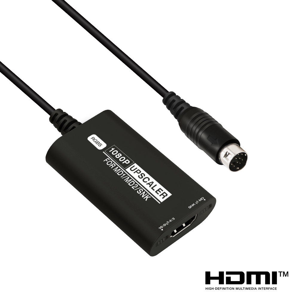 RGBS Upscaler For SEGA MD1 MD2 - Retro Gaming Hard Drive ulasan dan harga