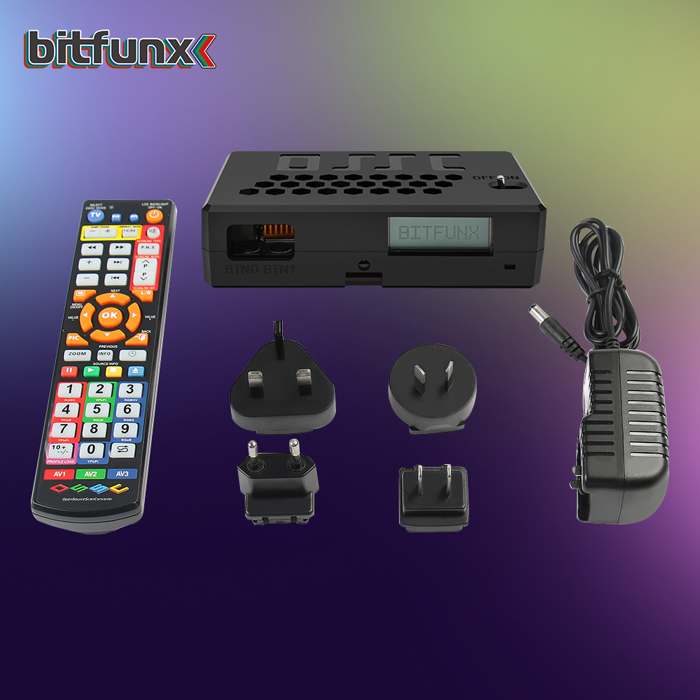 Bitfunx OSSC HW V1.8 Open Sour - Retro Gaming Hard Drive ulasan dan harga