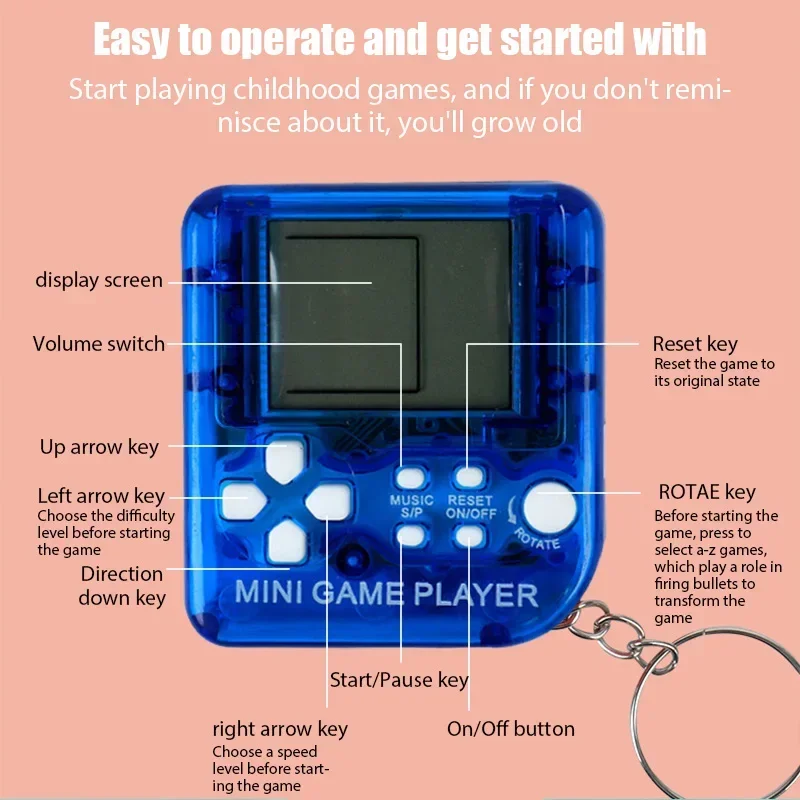 Portable Mini Pocket Classic G - Retro Gaming Kc ulasan dan harga