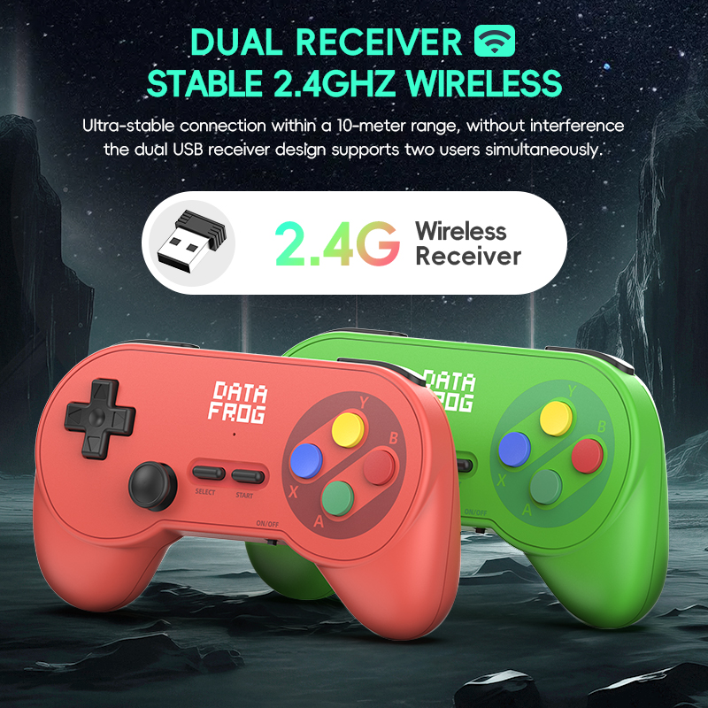 Data Frog PC07 Wireless Retro  - Retro Gaming Style ulasan dan harga