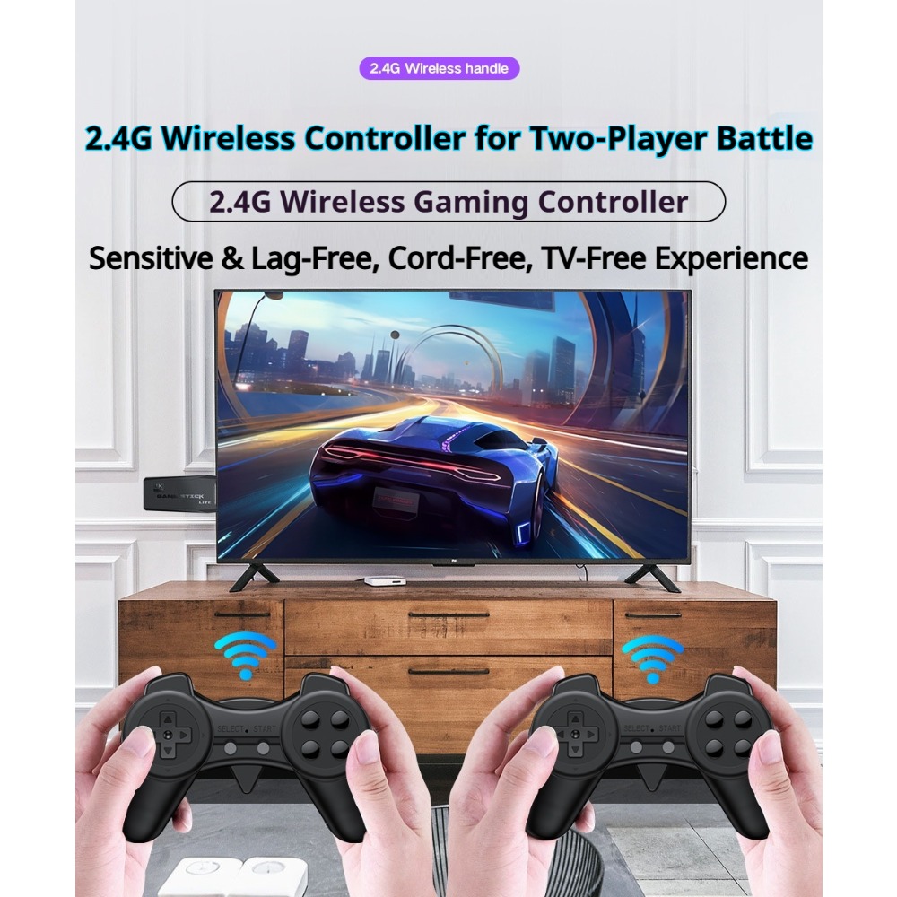 Portable 4K Retro Game Stick C - Retro Gaming Best Console ulasan dan harga