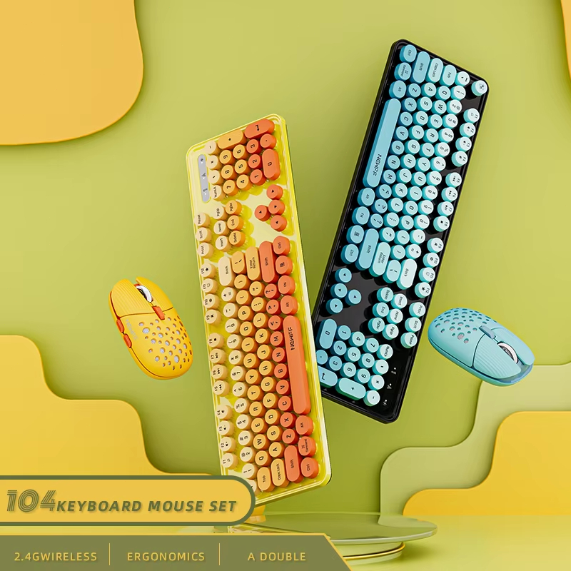 2.4G Wireless Full-Size Ergono - Retro Gaming Kc ulasan dan harga