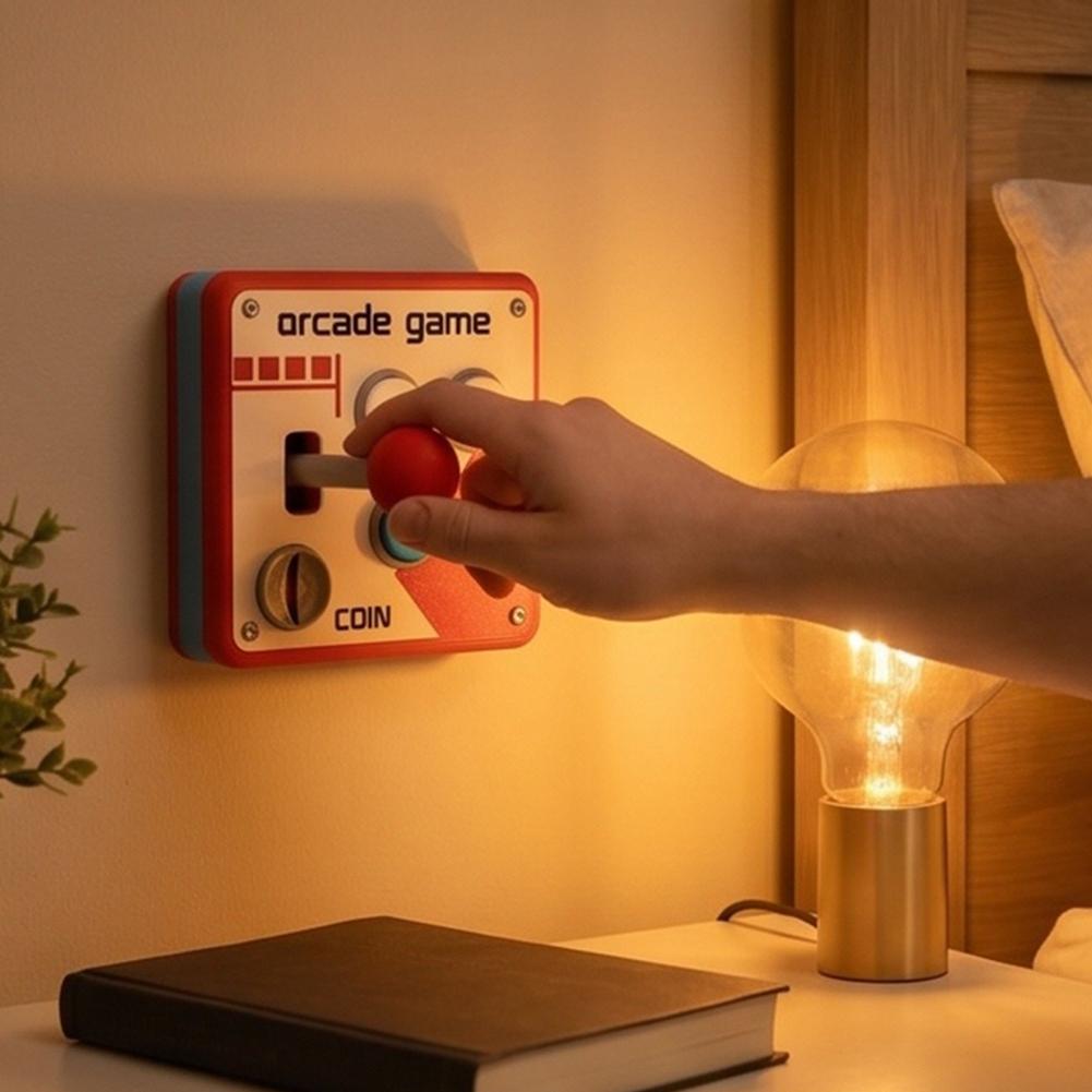 3D Printed Retro Arcade Switch - Retro Gaming Room ulasan dan harga