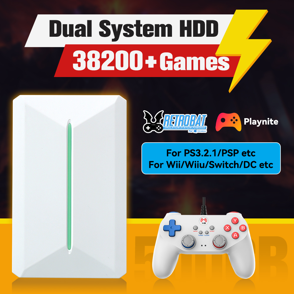 Retrobat＆Playnite System HDD R - Retro Gaming Best Console ulasan dan harga
