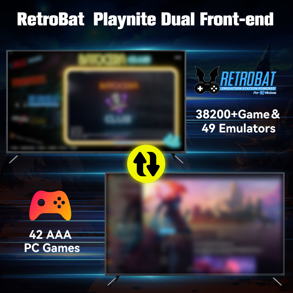 Retrobat＆Playnite System HDD R - Retro Gaming Best Console ulasan dan harga