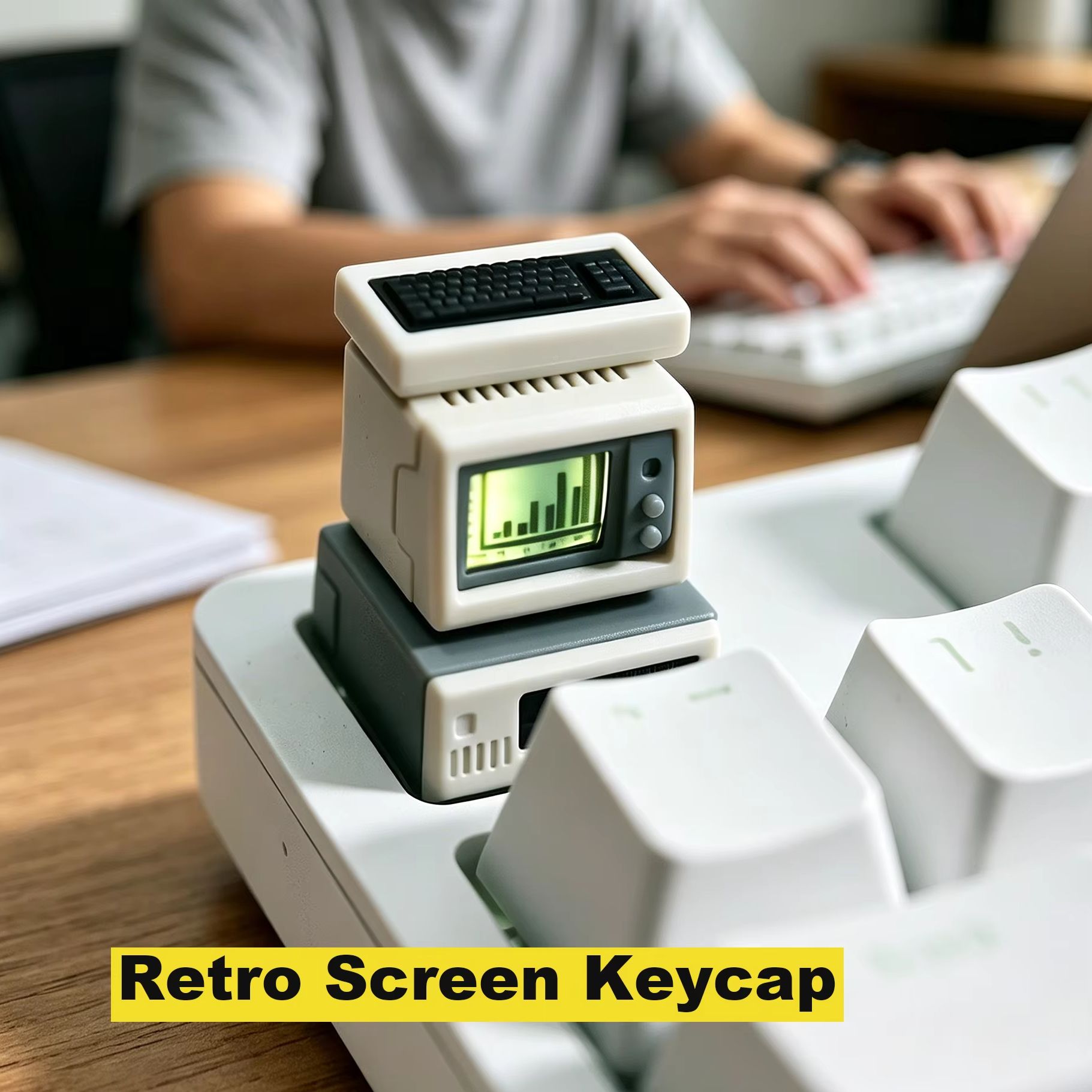 Backlit Retro Computer Keycap  - Retro Gaming Keycaps ulasan dan harga