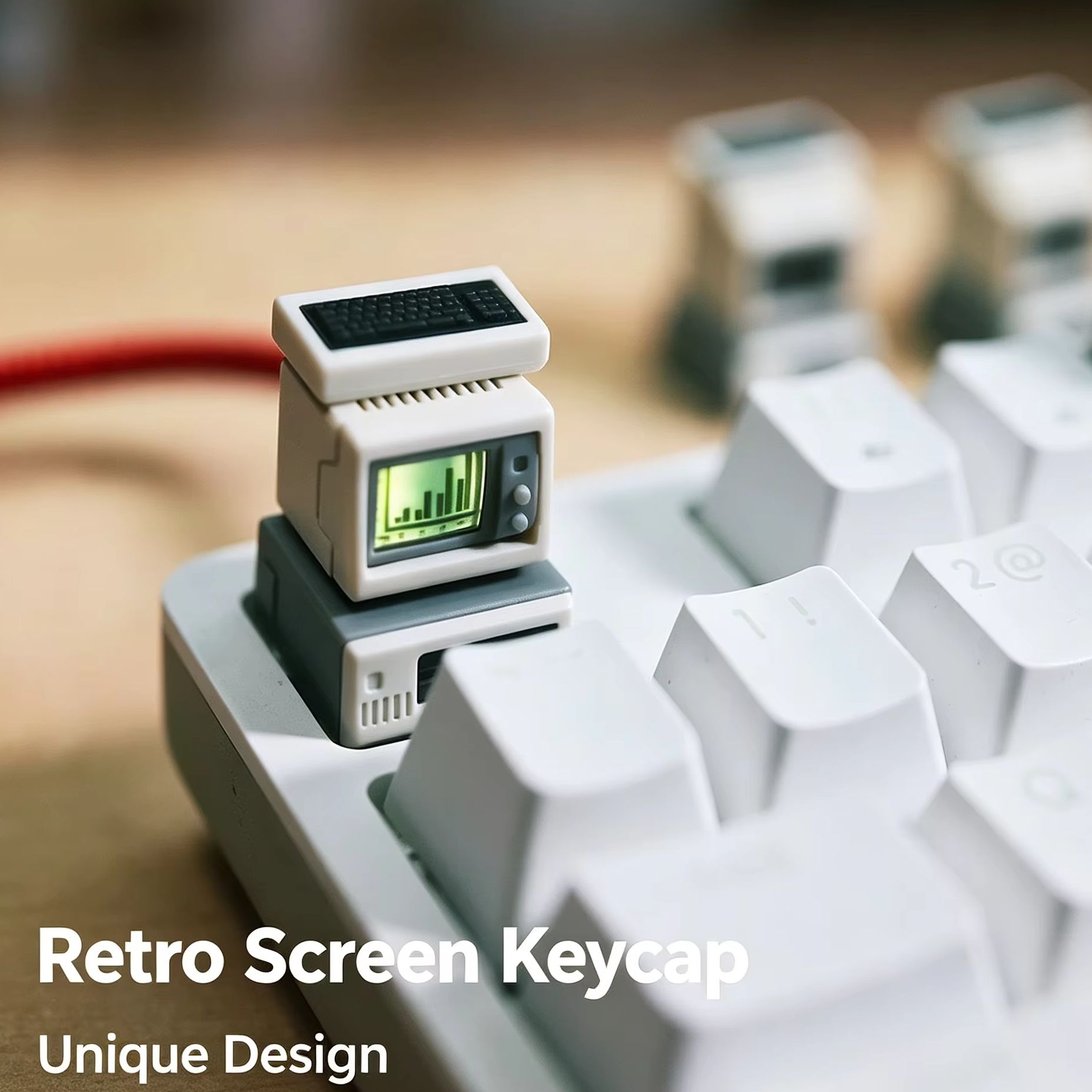 Backlit Retro Computer Keycap  - Retro Gaming Keycaps ulasan dan harga