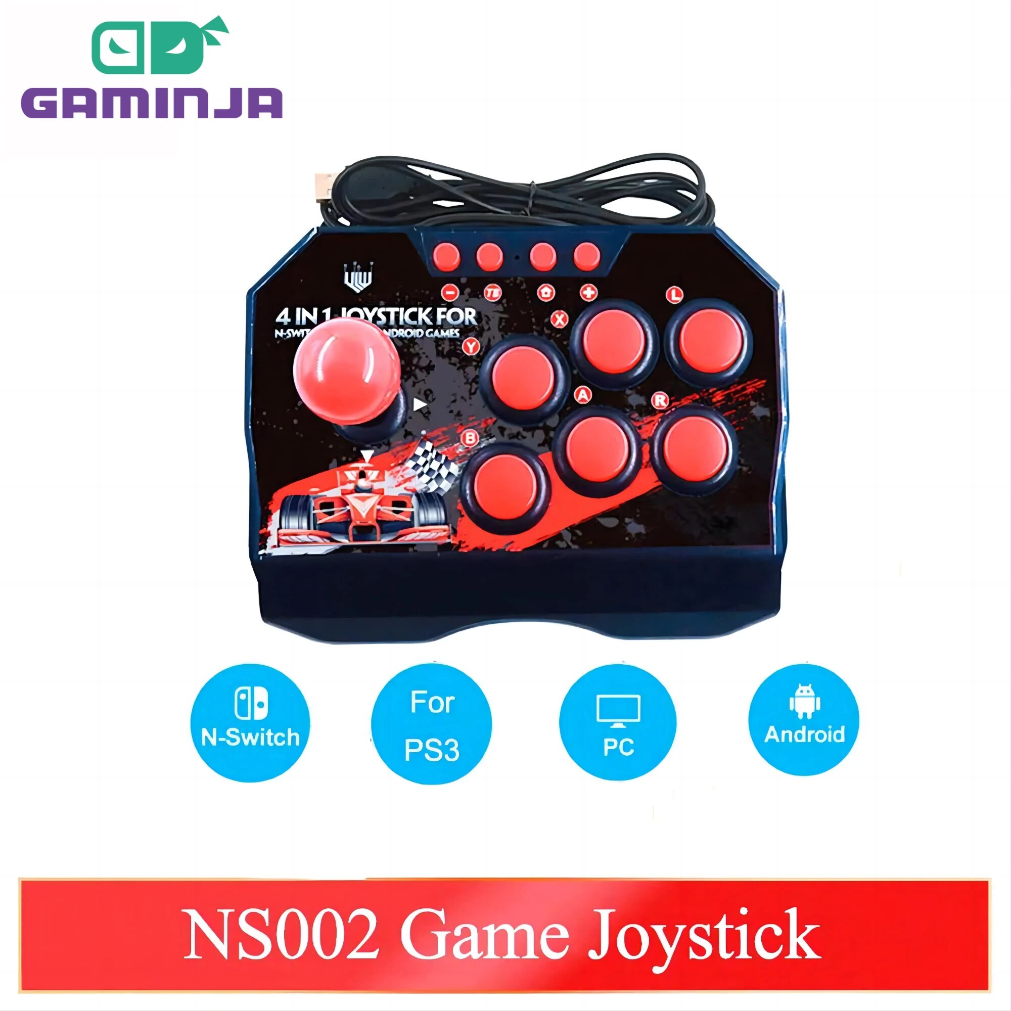 GAMINJA NS002 4 In 1 Retro Arc - Retro Gaming Best Console ulasan dan harga