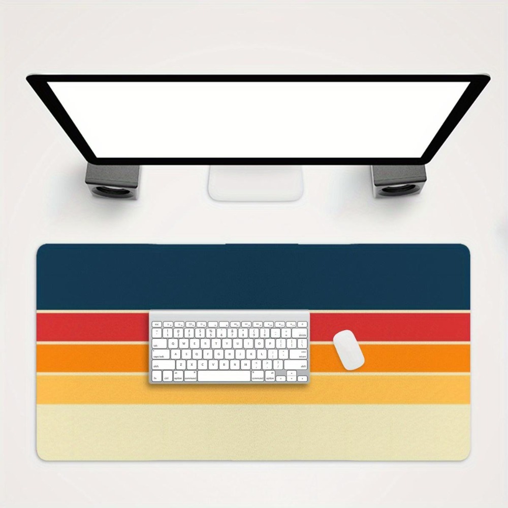 Retro Gradient Stripe Mouse Pa - Retro Gaming Corps ulasan dan harga