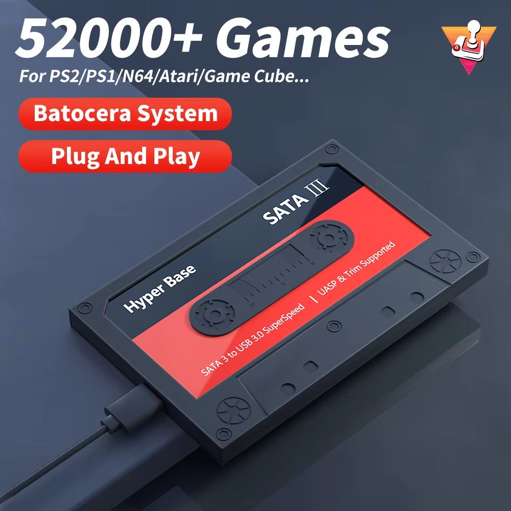 Batocera 500G/2T Retro Game Ha - Retro Gaming Hard Drive ulasan dan harga