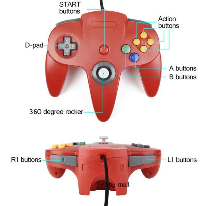 N64 Controller Classic USB Wir - Retro Gaming Corps ulasan dan harga