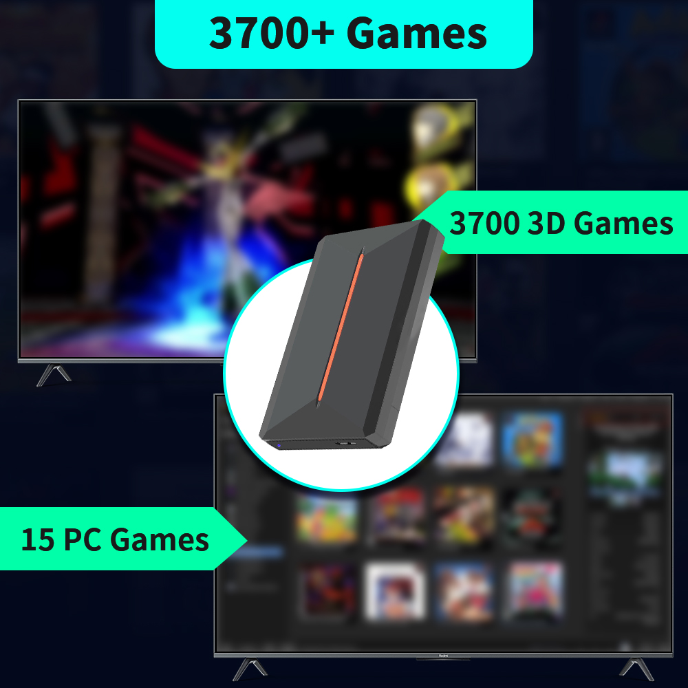 Launchbox OS 500GB Portable Ga - Retro Gaming Best Console ulasan dan harga