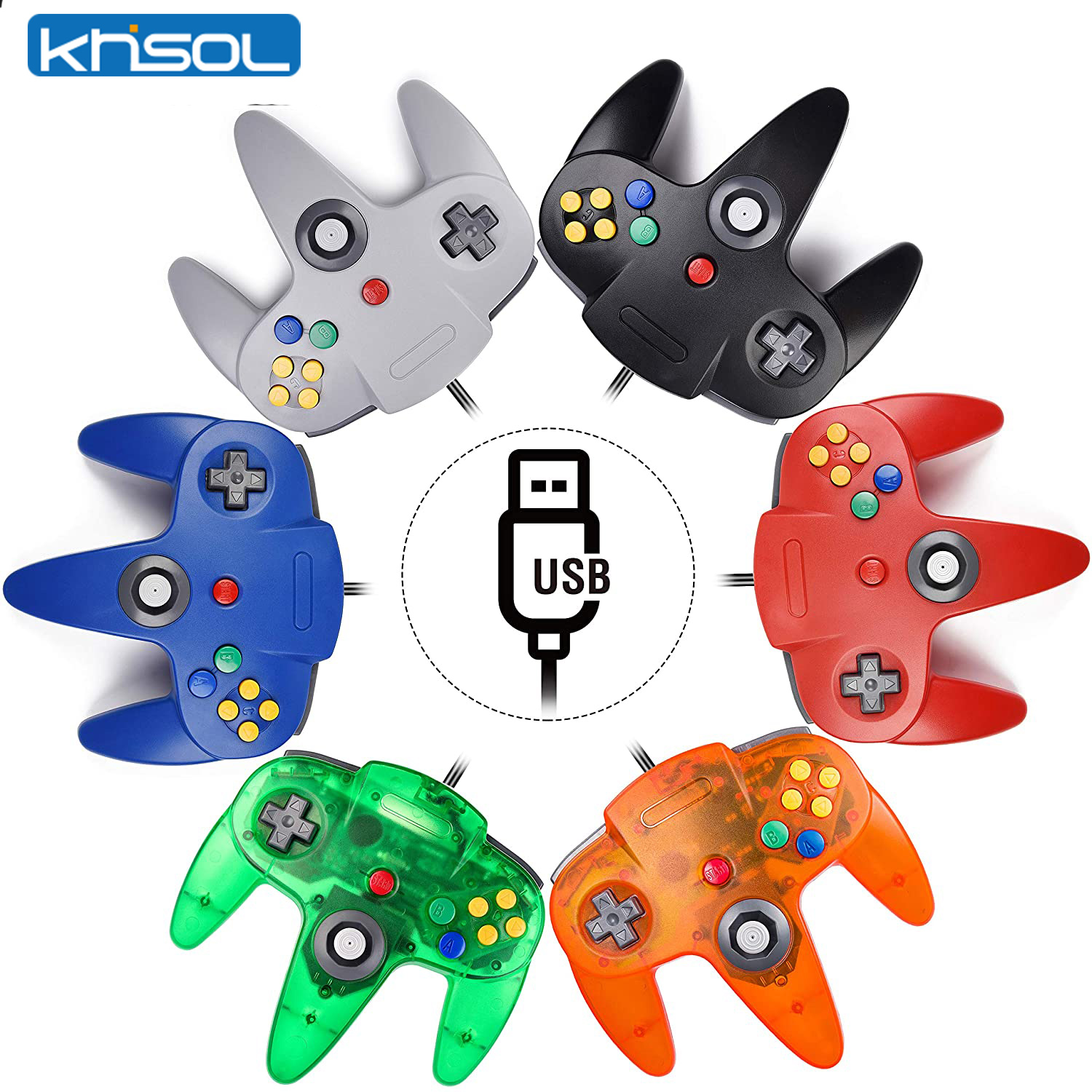 N64 Controller Classic USB Wir - Retro Gaming Corps ulasan dan harga
