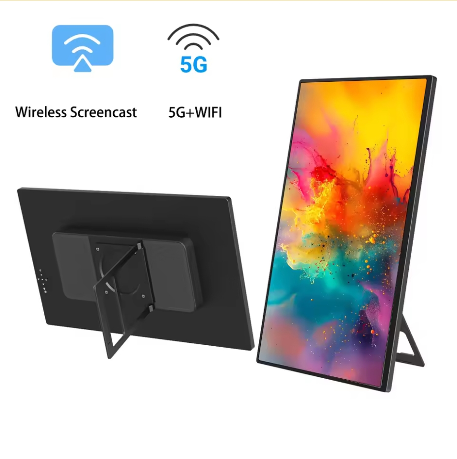 18.5 Inch Portable Monitor HDR - Crt Monitor Stand ulasan dan harga