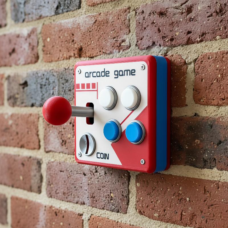 Retro Arcade Game Button Switc - Retro Gaming Style ulasan dan harga