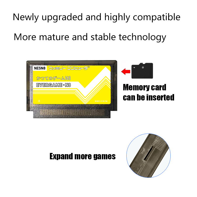 REMANK EVERGAME N8 NES Cartrid - Retro Gaming Room ulasan dan harga