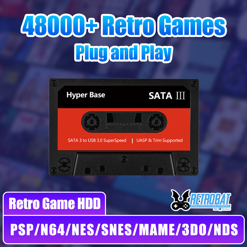Batocera 500G Game Hard Drive  - Retro Gaming Hard Drive ulasan dan harga