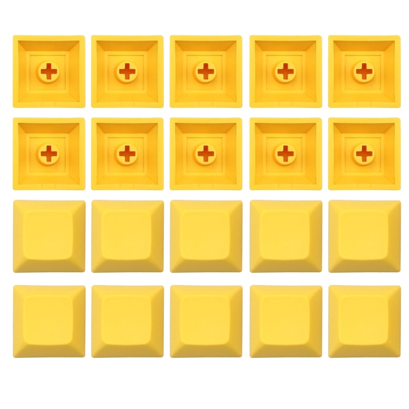 DSA 1U Keycap Set PBT Blank Ke - Retro Gaming Keycaps ulasan dan harga