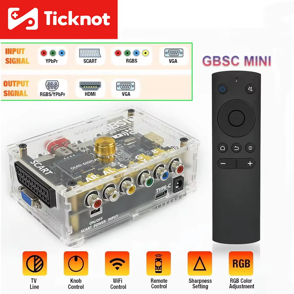 TicKnot GBS Control GBSC MINI  - Retro Gaming Hard Drive ulasan dan harga