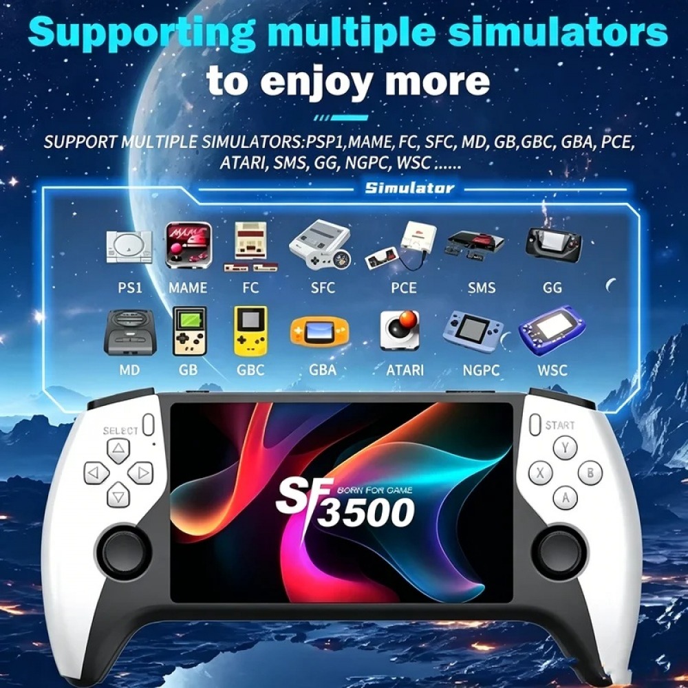 SF3500 5 inch Handheld Game Co - Retro Gaming Room ulasan dan harga
